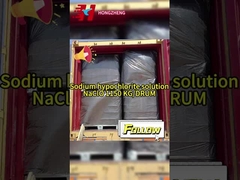 Natriumhypochlorit-Lösung NaClO wird zum Desinfizieren von Trinkwasser verwendet