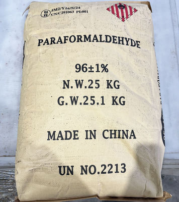 Polyoxymethylene PFA Paraformaldehyde Solubility Slightly Soluble In Water Class 4.1