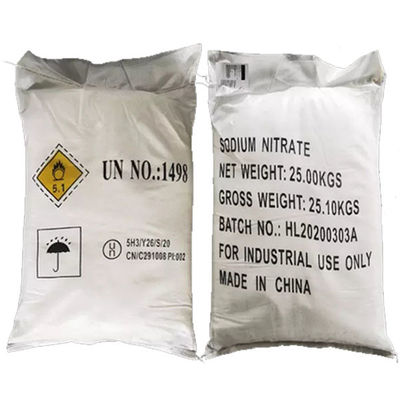 Organisches NaNO3 Natriumnitrat 99,3% Min White Crystal Powder