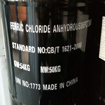 96% FeCL3 Eisenchlorid wasserfreies 7705-08-0 für Wasserbehandlung