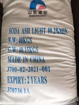 40KG/Soda-Ash Light For Glass Nas 2CO3 der Taschen-99,2% Natriumkarbonat