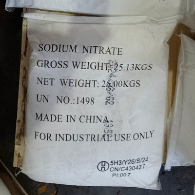 25 KG/BAG Natriumnitrat CAS 7631-99-4 Formel NaNO3