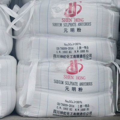 1200 KG / BAG Glauber Salz Na2so4 Natriumsulfat Wasserlos 99% Preis für Waschmittel und Glas