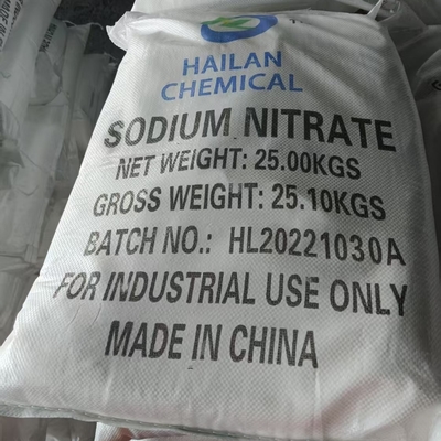 NaNO3 Natriumnitrat 27 MT / 20 GP Verpackung 25 KG / BAG Für Korrosionshemmer verwendet