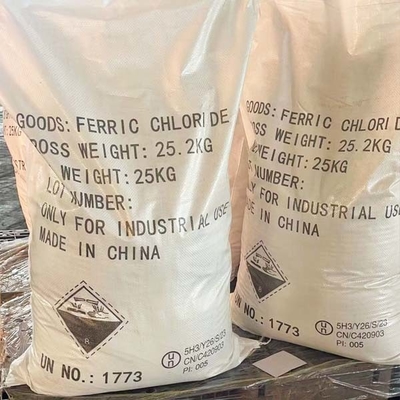 25 KG / BGA FeCL3 Eisenchlorid als Wasserbehandlung Chemikalien verwendet