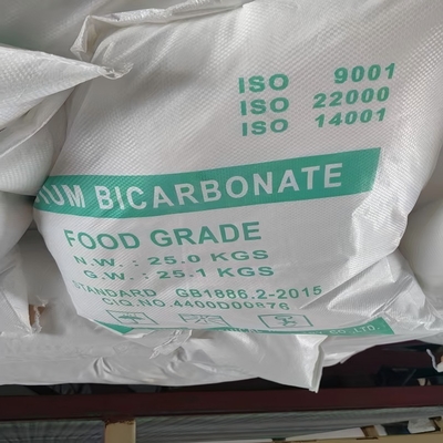 NaHCO3 Natriumbicarbonat Backpulver 25 KG / BAG Weißpulver Lebensmittelqualität