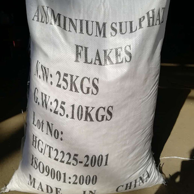 25 KG / BAG Weißflakeneisenfreies Aluminiumsulfat